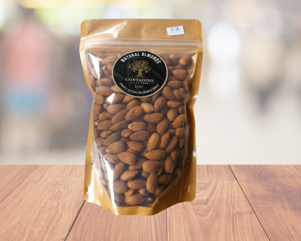 100% natural almond with no preservatives, no artificial colours or flavours and no genetically modified ingredients in Nowra, Falls Creek, Worrigee